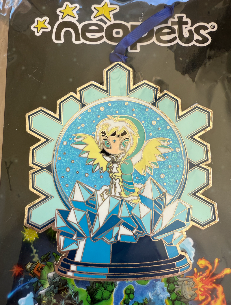 Neopets Snow Faerie Ornament