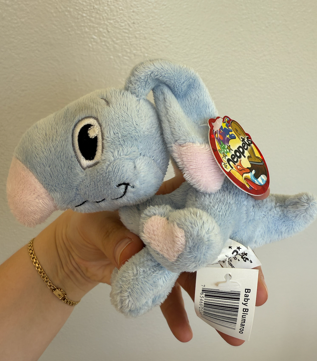 Neopets Baby Blumaroo Plush w/ Tag