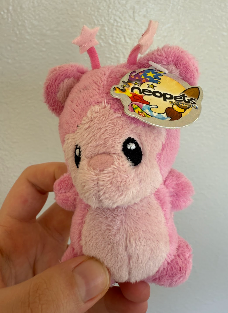 Neopets Pink Oni Petpet Plush w/ Tag